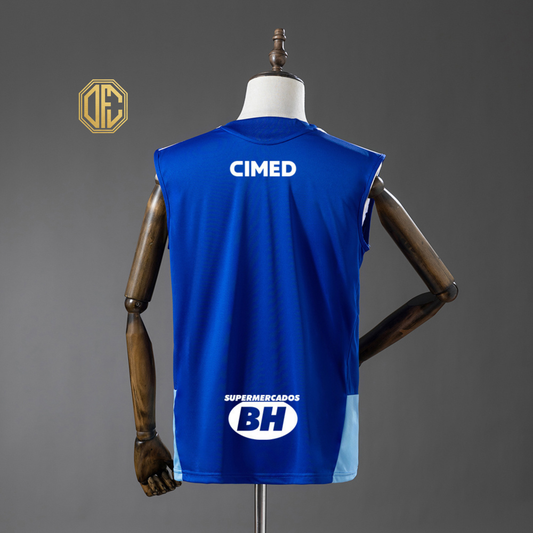 Cruzeiro 26/27 All sponsors Training - Blue Vest Jersey