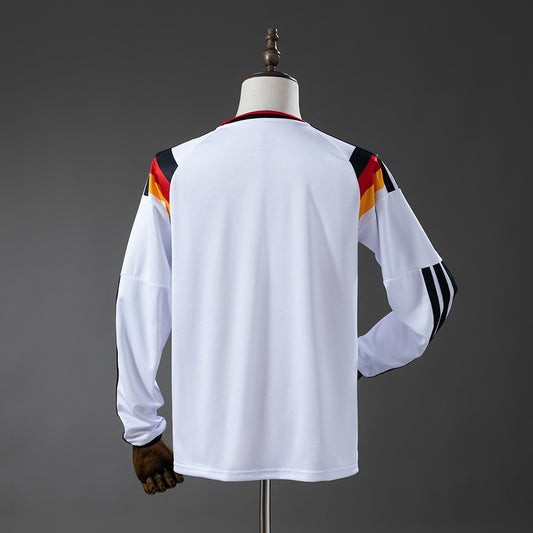 Germany Home Long Sleeve Fan Jersey Shirt 2026 World Cup