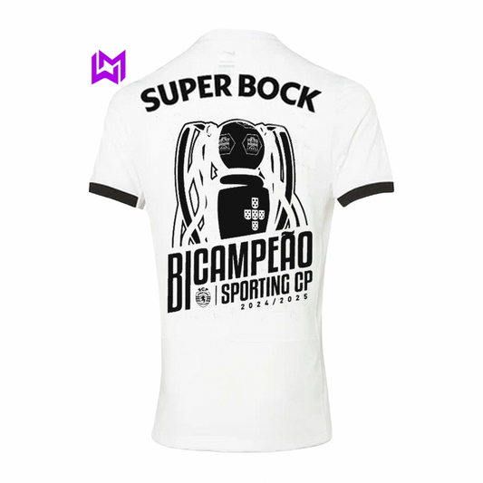 Camisola Sporting Stromp BICAMPEÃO 2024/25 - MODELO EXCLUSIVO! 🦁🏆