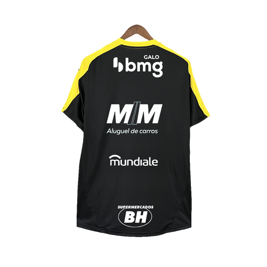 Atletico Mineiro 25/26 Training Jersey - All Sponsors - Black - Fan Version
