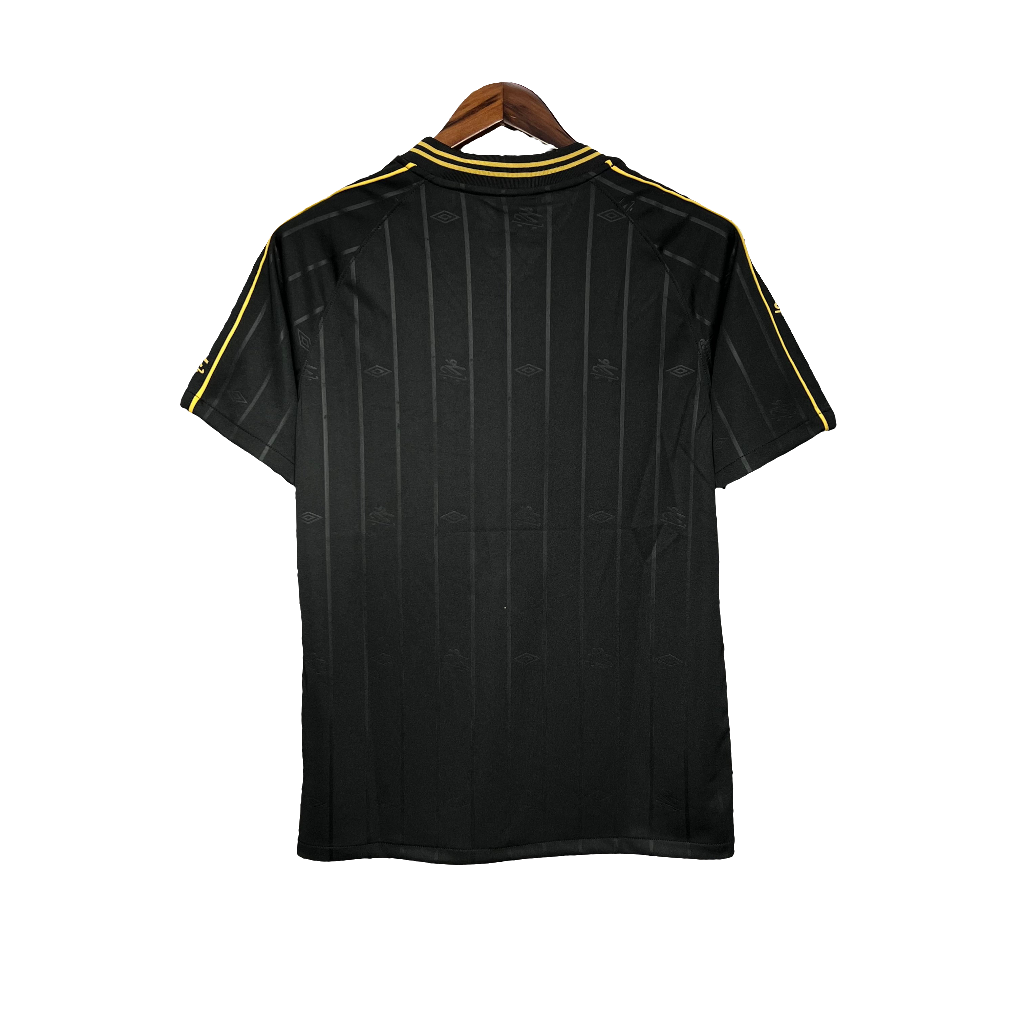 Santos 24/25 Charlie Brown JR Jersey - Black - Fan Version