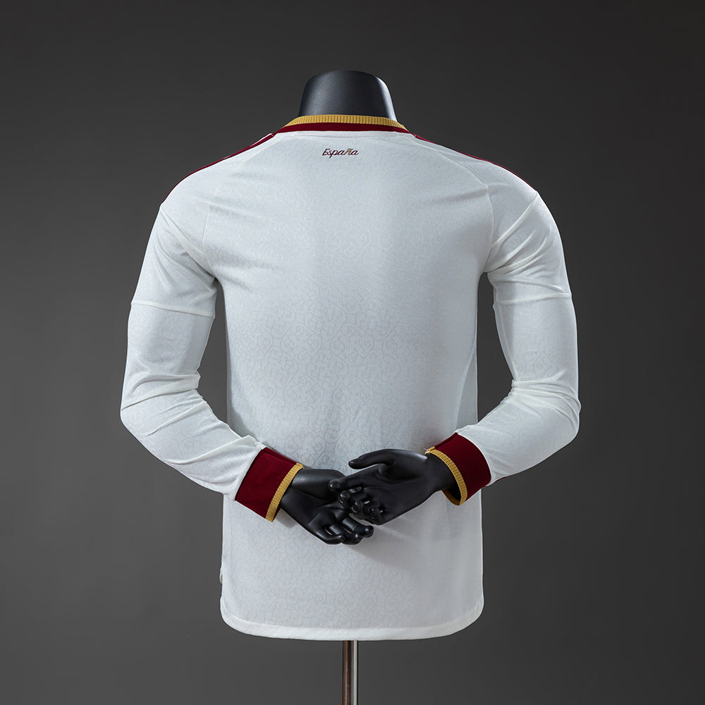 Spain 2026 Away Player Version Long Sleeve