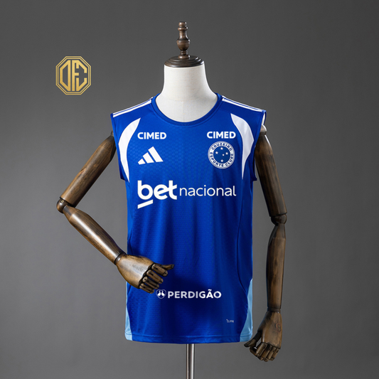 Cruzeiro 26/27 All sponsors Training - Blue Vest Jersey