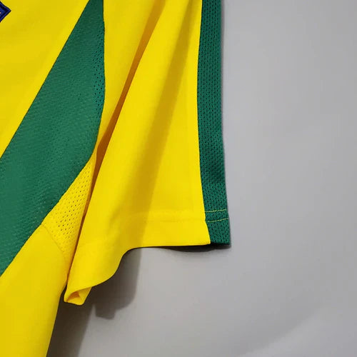 Brazil 2002 I Home Jersey - Retro Version