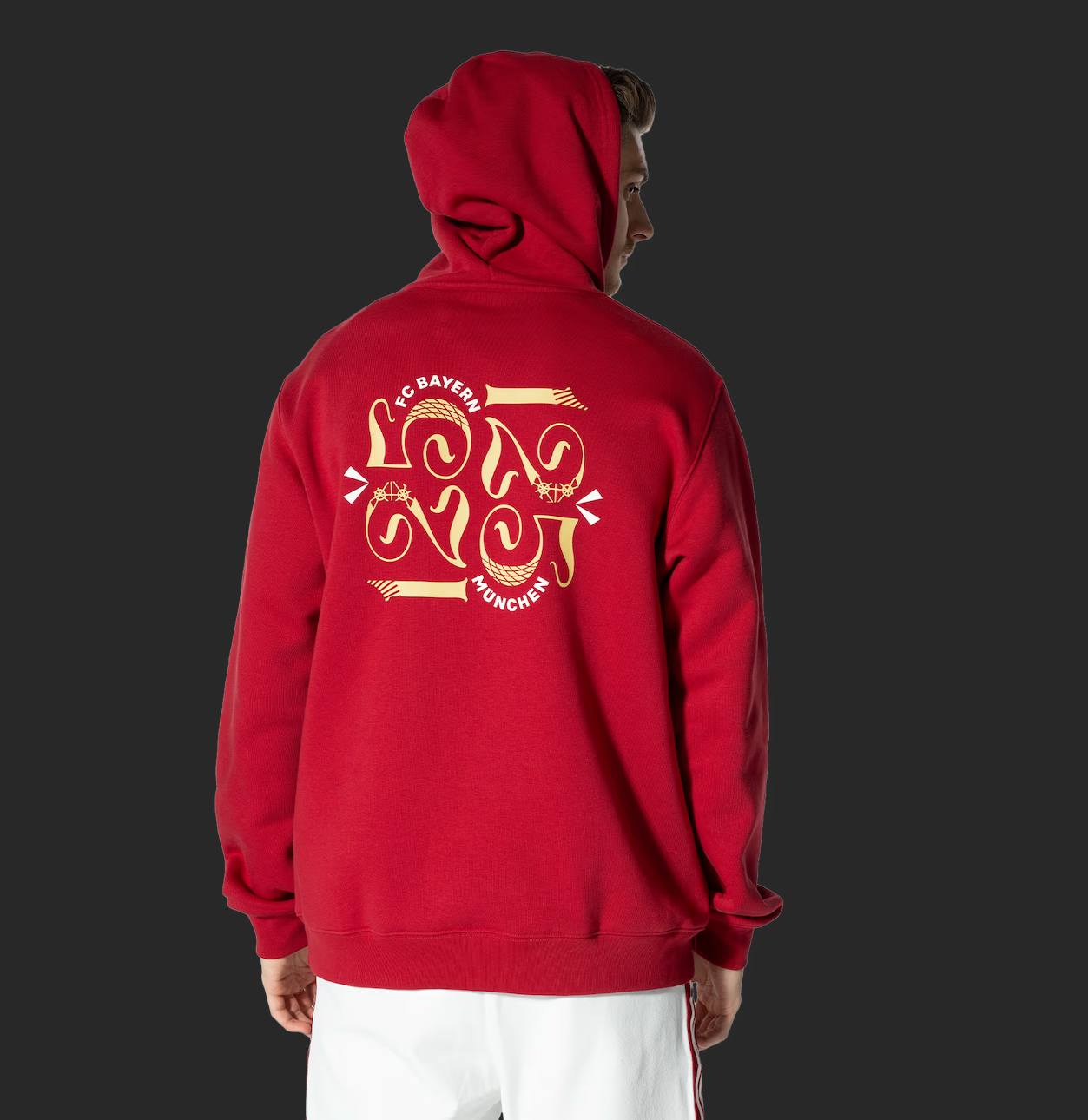 Bayern Munich Hoodie 125th Anniversary - Beige