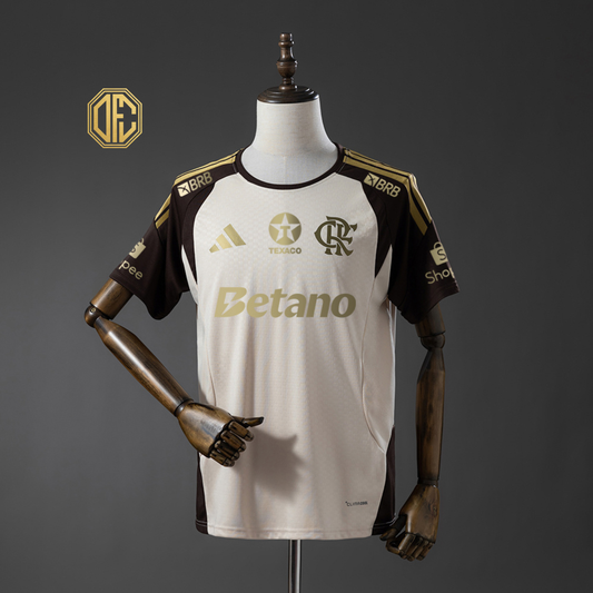 Flamengo 2627 All sponsors Training - Apricot Jersey
