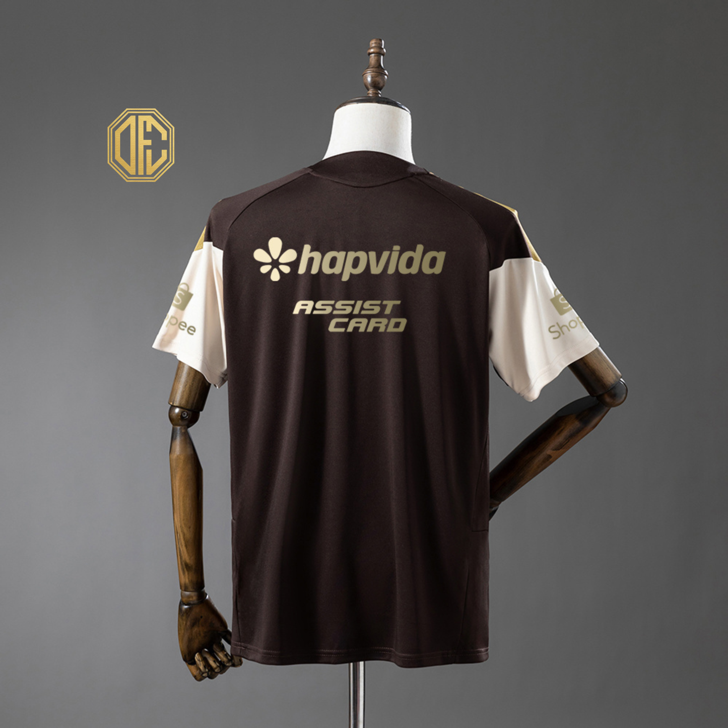 Flamengo 2627 All sponsors Training - Brown Jersey