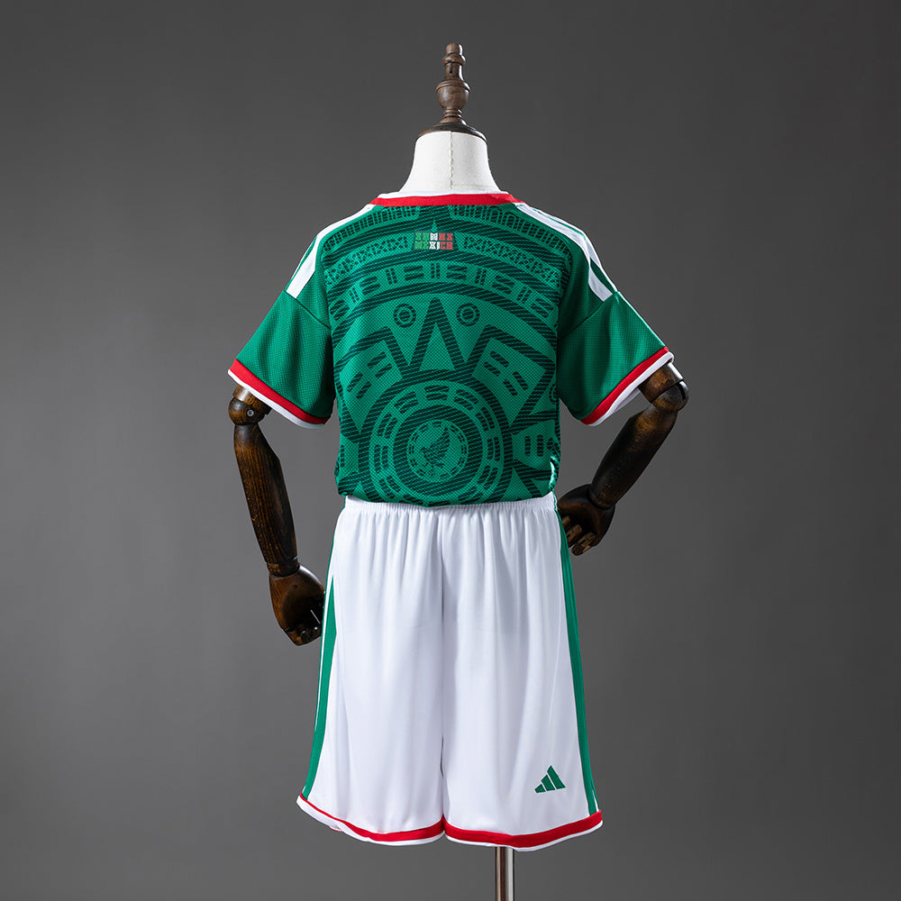 Kit Kids Mexico World Cup 2026 Jersey
