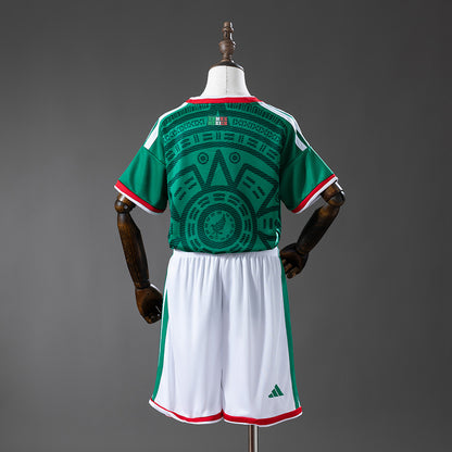 Kit Kids Mexico World Cup 2026 Jersey