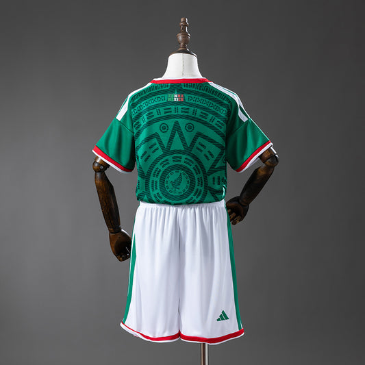 Kit Kids Mexico World Cup 2026 Jersey