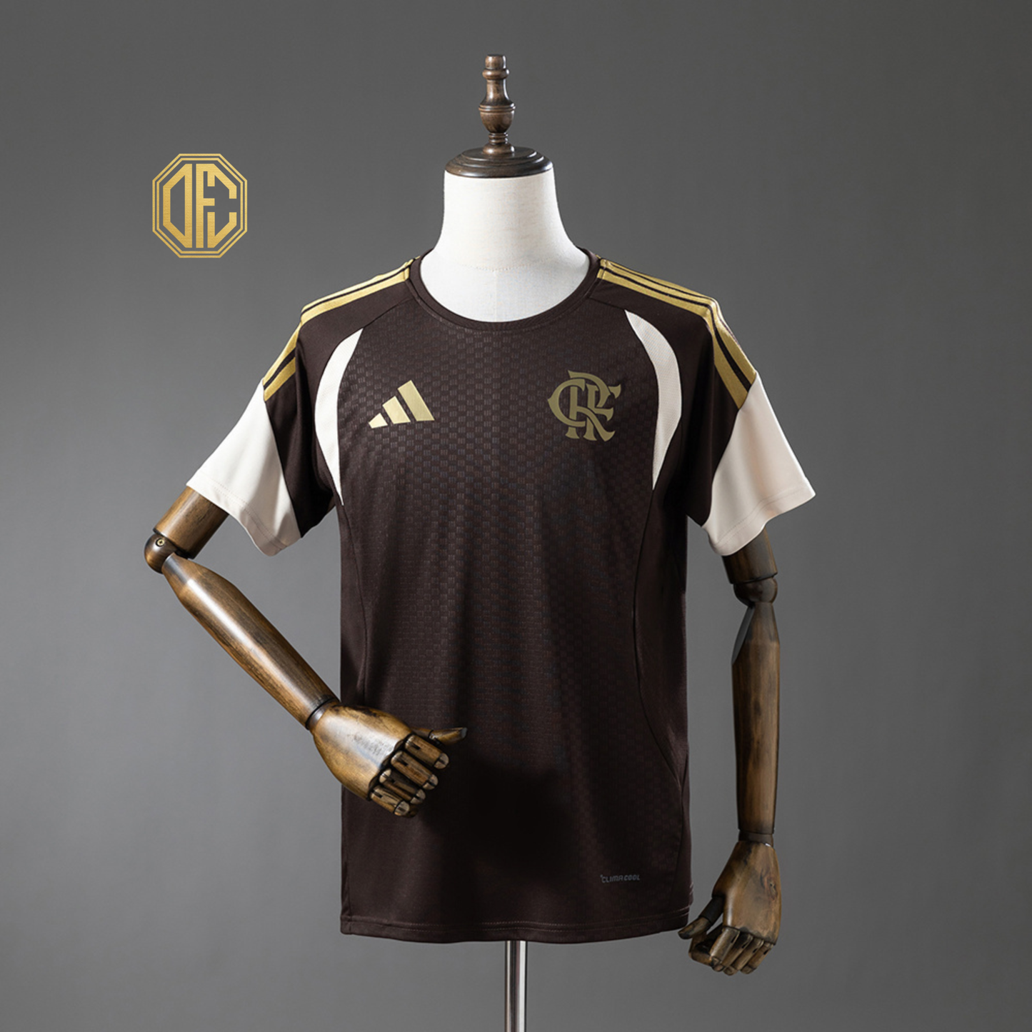 Flamengo 2627 Training - Brown Jersey