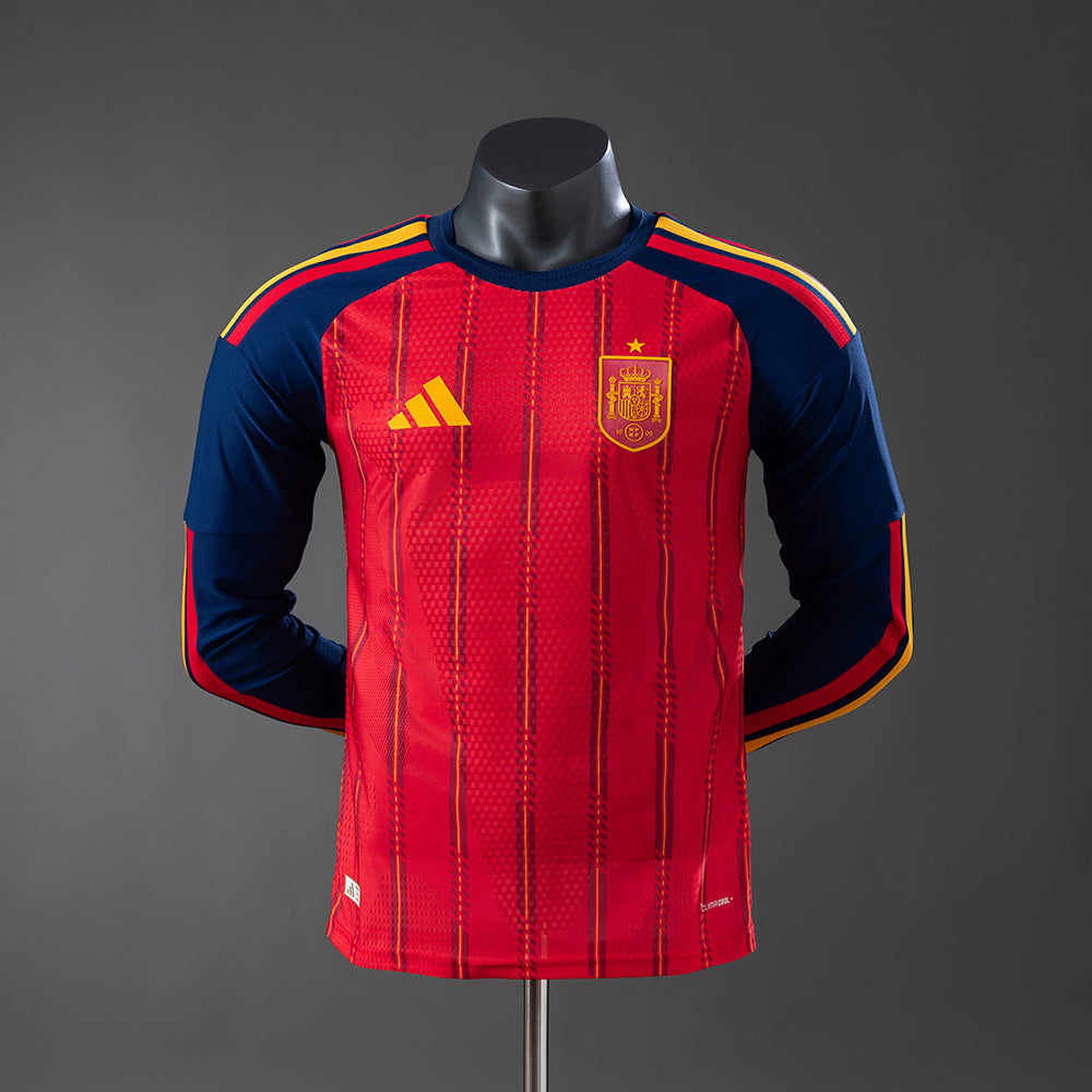Spain World Cup 2026 Jersey - Long Sleeve