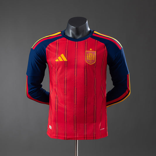Spain World Cup 2026 Jersey - Long Sleeve