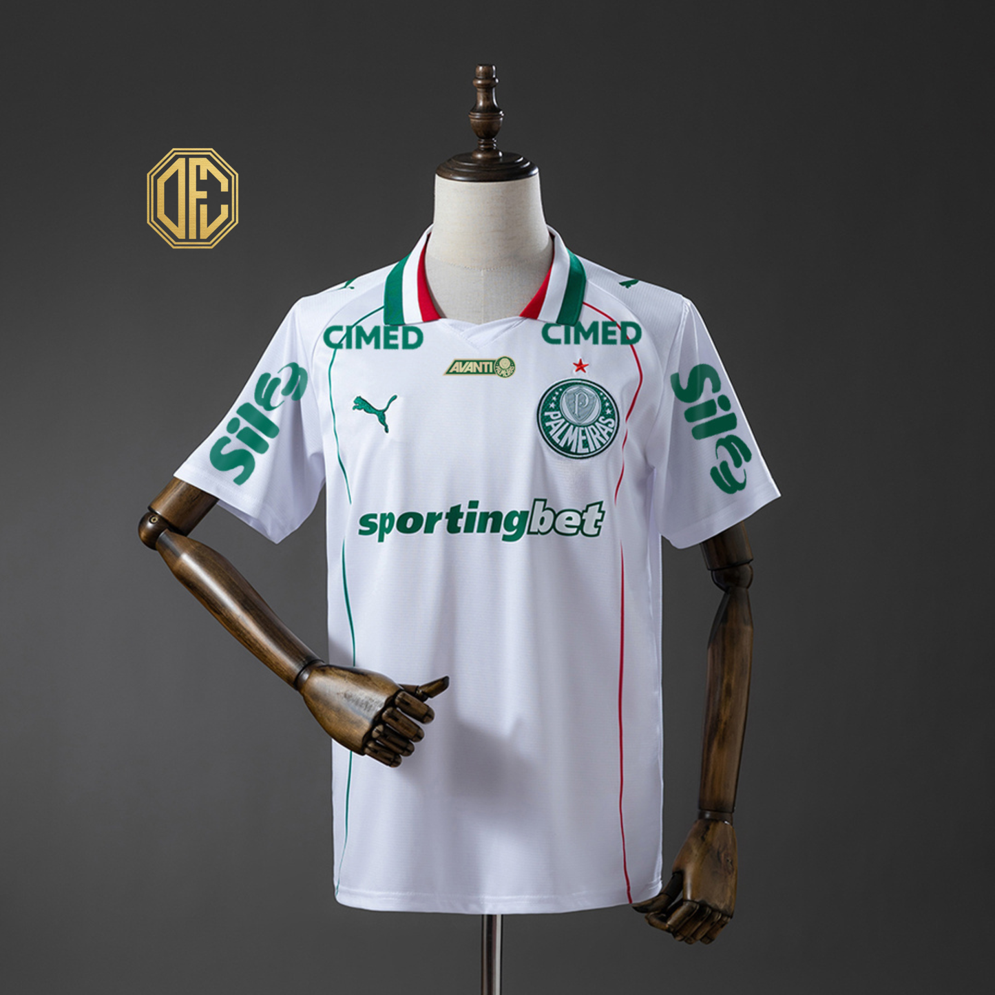 Palmeiras 2627 All sponsors Away Jersey