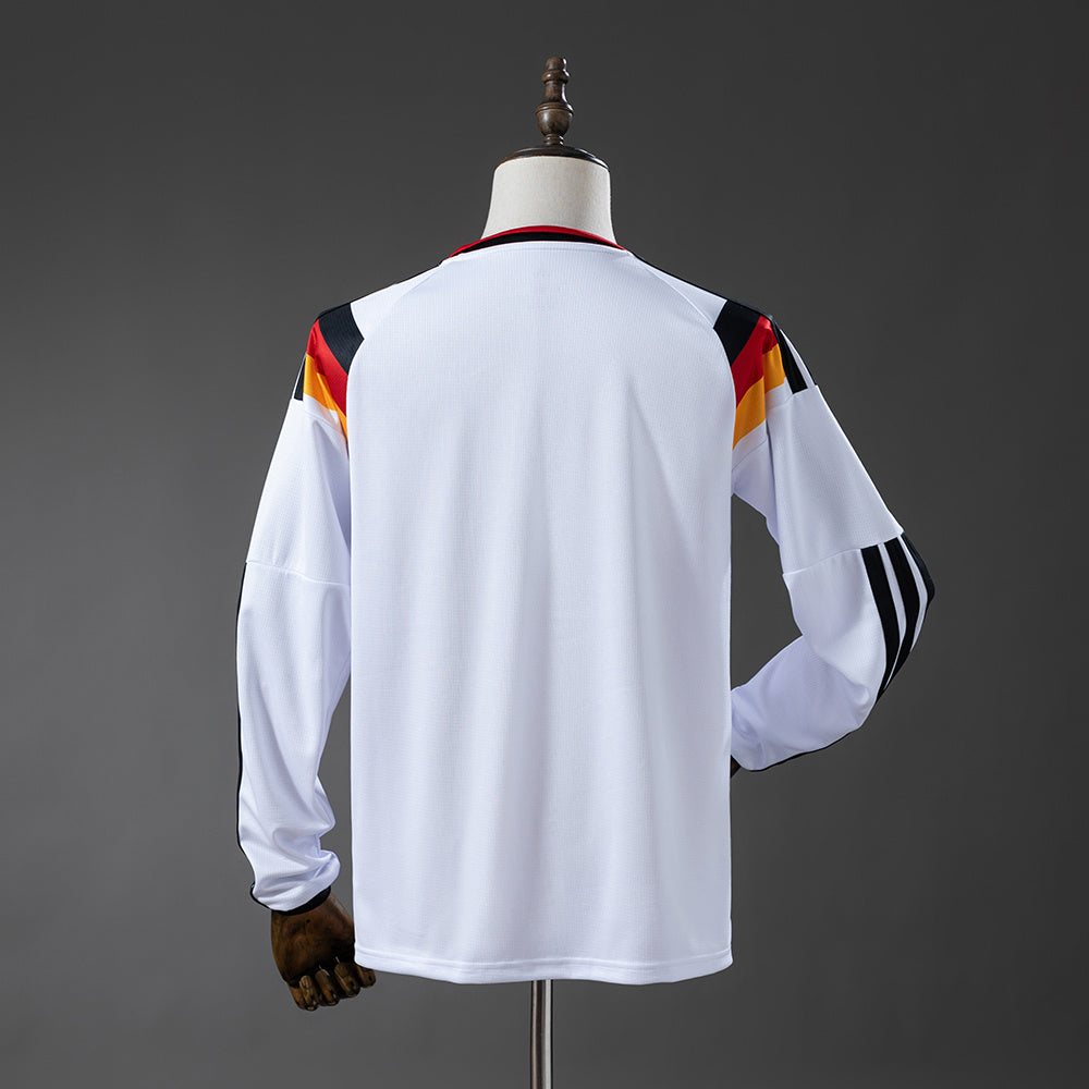 Germany Home Long Sleeve Fan Jersey Shirt 2026 World Cup