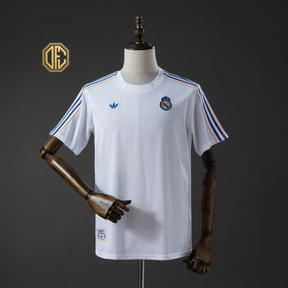 Real Madrid Terrace Icons T-Shirt White Blue