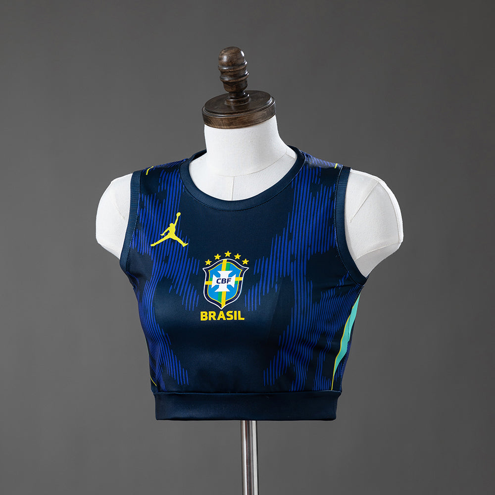 Brazil 2026 Away Women's Crop Top