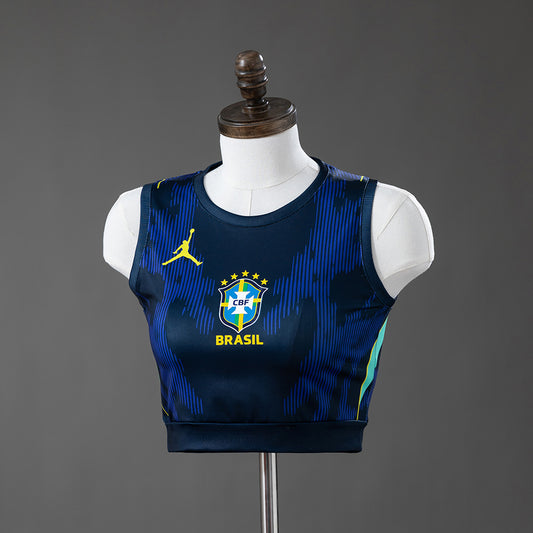 Brazil 2026 Away Women's Crop Top