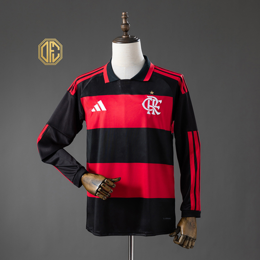Flamengo 2627 Home Long-Sleeve Jersey