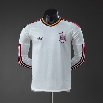 Spain 2026 Away Player Version Long Sleeve