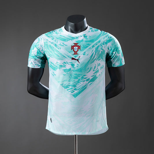 Camisola Seleção Portugal Player Authentic alternativa azul/branca COPA DO MUNDO 2026