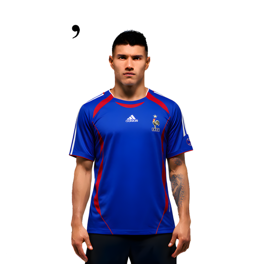 France 2006 I Home Jersey - Retro Version