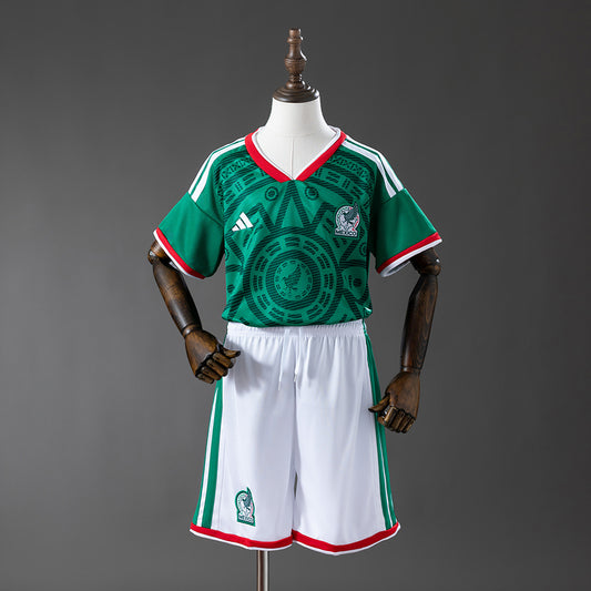 Kit Kids Mexico World Cup 2026 Jersey