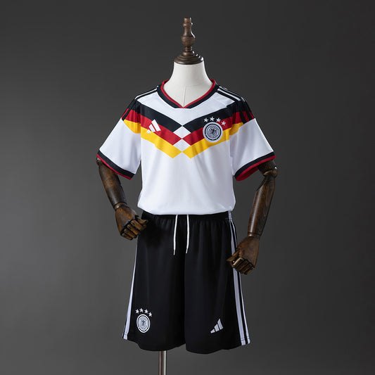 Kids Kit Germany Home Fan Jersey Shirt 2026 World Cup