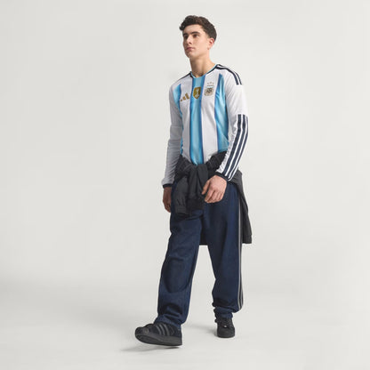 Argentina Home Long Sleeve Fan Jersey Shirt 2026 World Cup