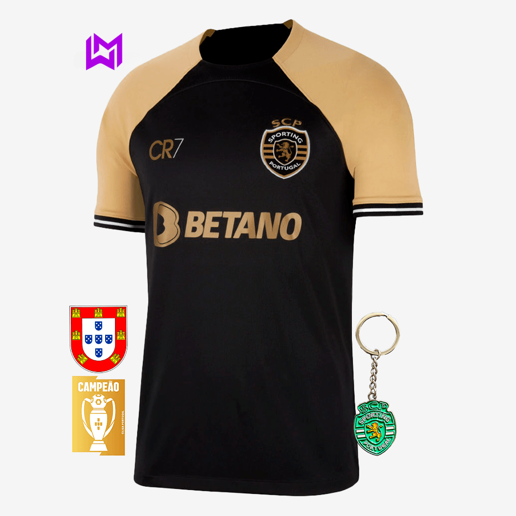 Camisola Sporting III CR7 2023/25 - ÚLTIMAS UNIDADES! 🔥💚