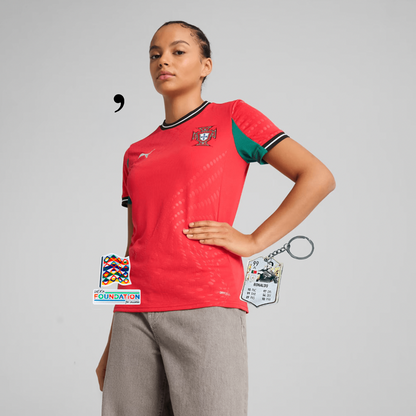 Camisola Feminina Portugal Principal 2025/26 - LANÇAMENTO