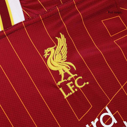 Liverpool Home Jersey 2024/2025 - CHAMPIONS 20 & Gold Trophy