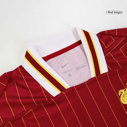 Liverpool Home Jersey 2024/2025 - CHAMPIONS 25 & Gold Trophy