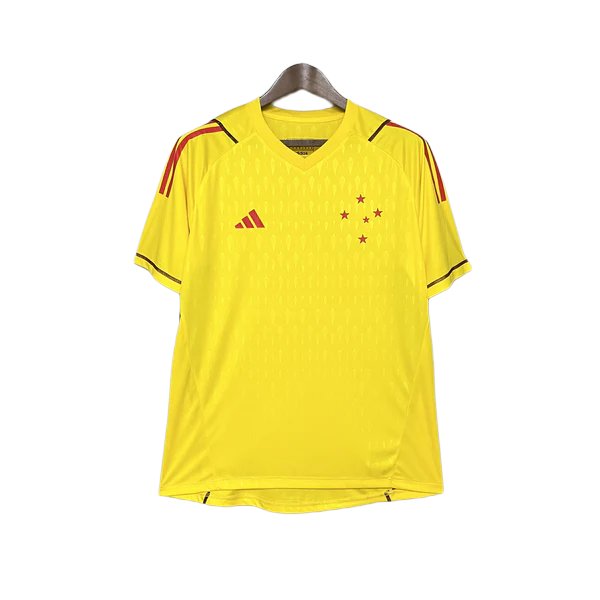 Cruzeiro 24/25 Goalkeeper Jersey - Yellow - Fan Version
