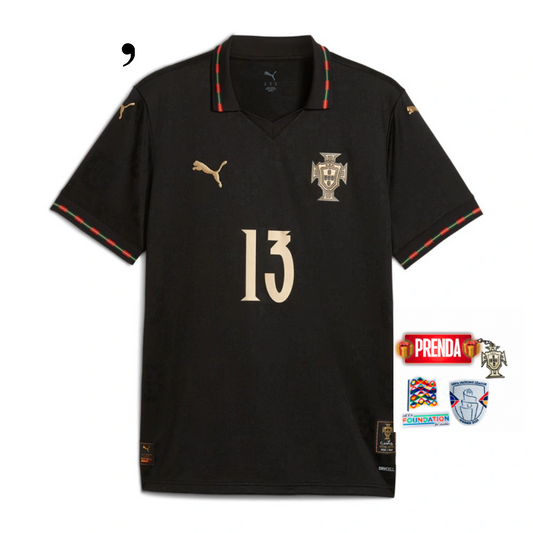 Edição Especial Pantera Negra – Camisola da Seleção de Portugal EUSÉBIO 2026/27! 🔥